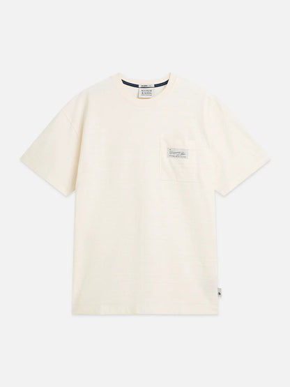 Textured Jacquard Relaxed-Fit T-Shirt