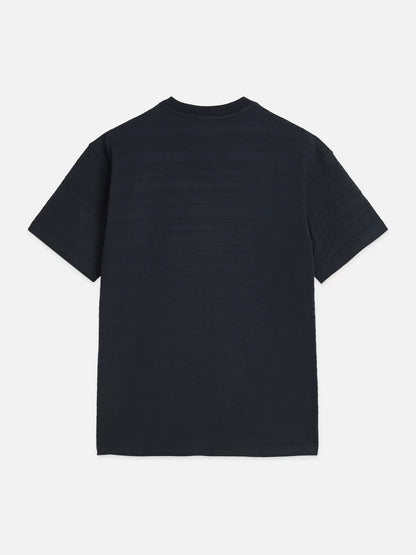 Textured Jacquard Relaxed-Fit T-Shirt