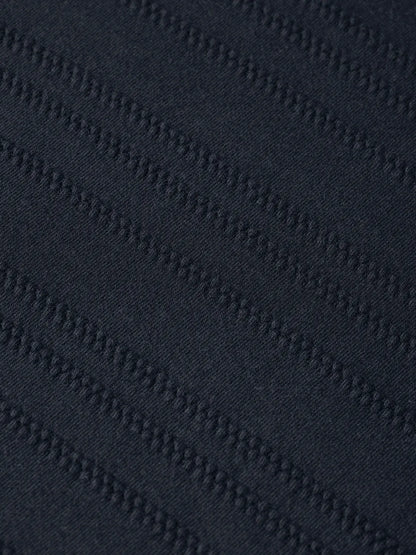 Textured Jacquard Relaxed-Fit T-Shirt