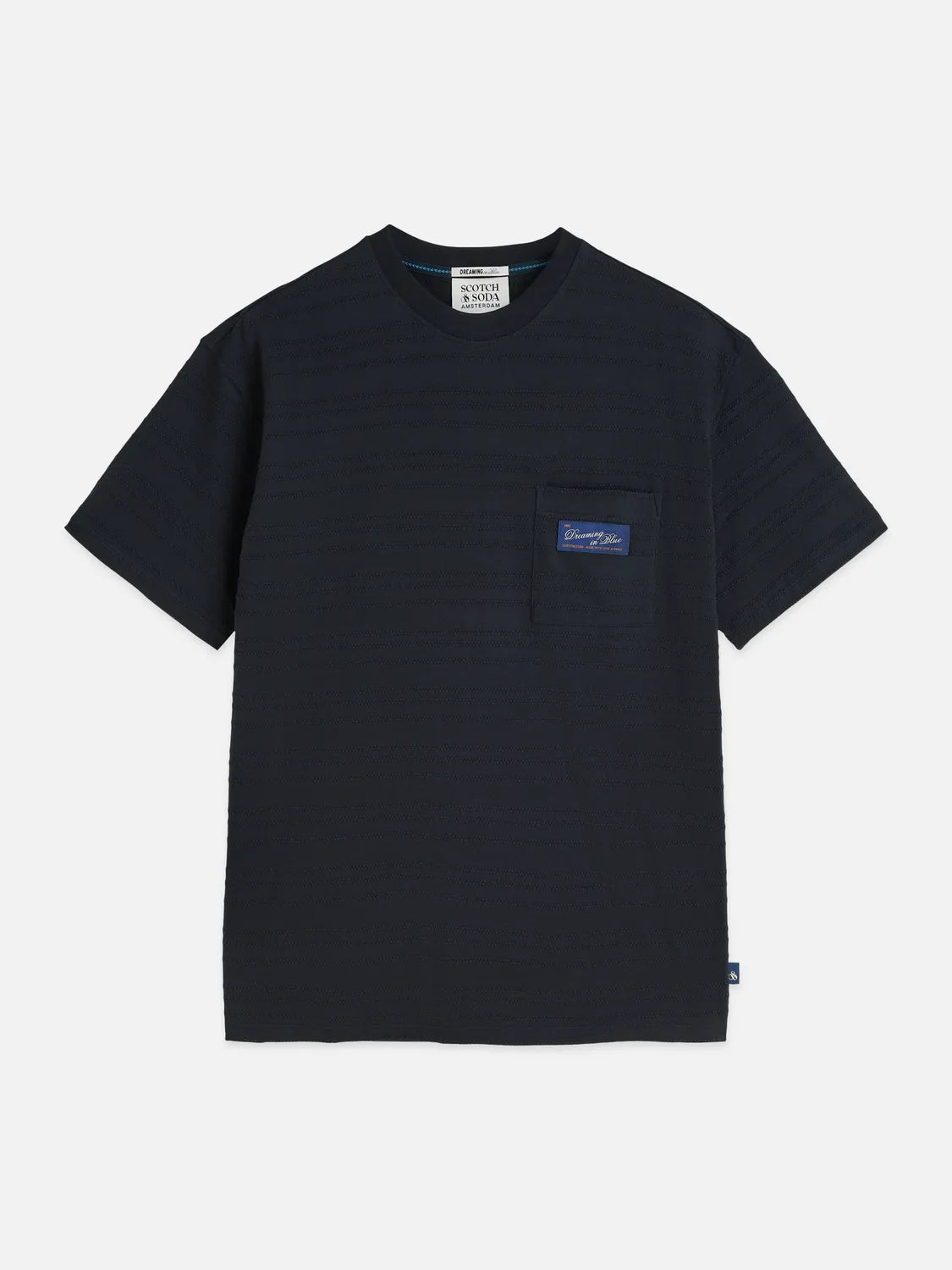 Textured Jacquard Relaxed-Fit T-Shirt