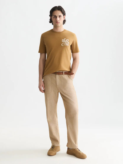 Left Chest Artwork Regular-Fit T-Shirt