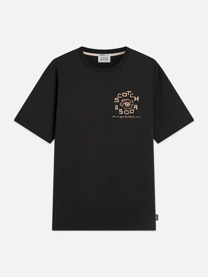 Front And Back Artwork Relaxed-Fit T-Shirt