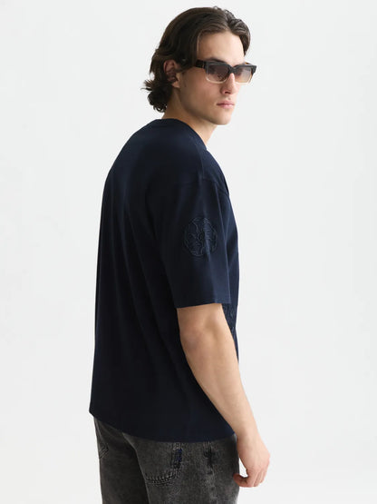 Scotch & Soda x Royal Delft Embroidered Artwork Loose T-Shirt