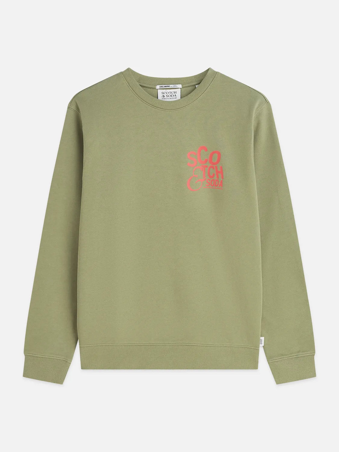 Left Chest Artwork Regular-Fit Sweatshirt
