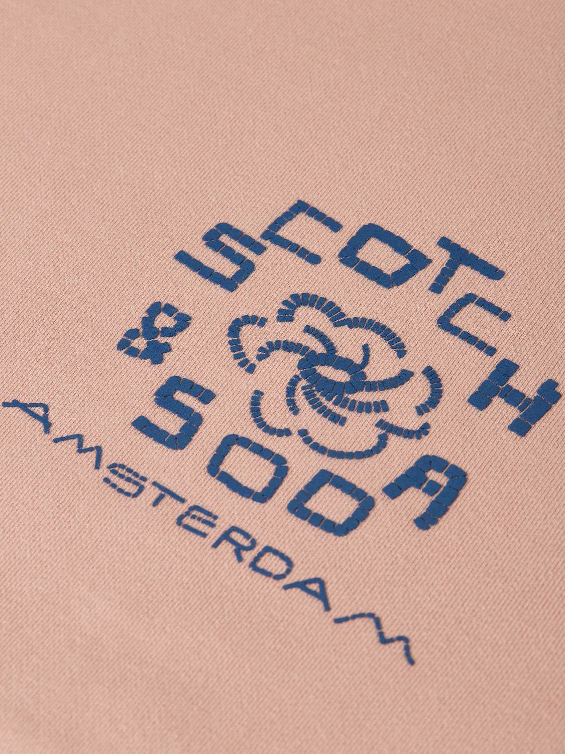 Front And Back Artwork Relaxed-Fit Sweatshirt