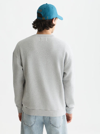 Front Chest Artwork Relaxed-Fit Sweatshirt