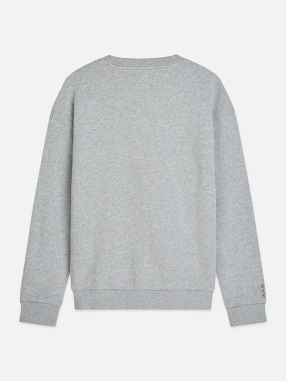 Front Chest Artwork Relaxed-Fit Sweatshirt