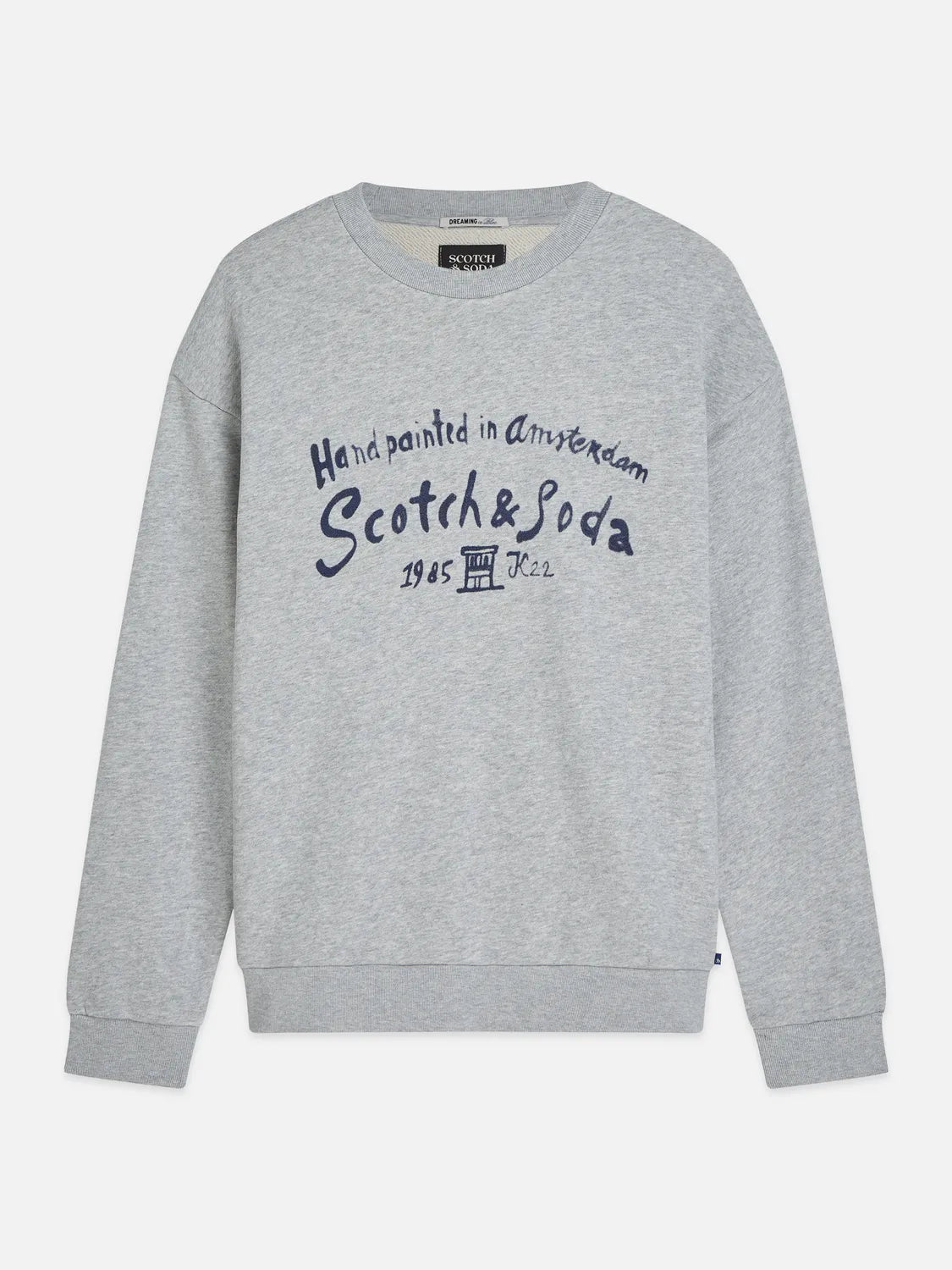Front Chest Artwork Relaxed-Fit Sweatshirt