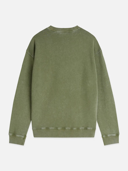 Washed Relaxed-Fit Sweatshirt