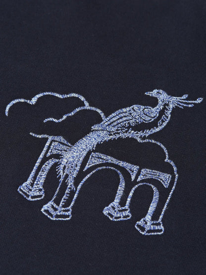 Scotch & Soda x Royal Delft Embroidered Relaxed Sweatshirt