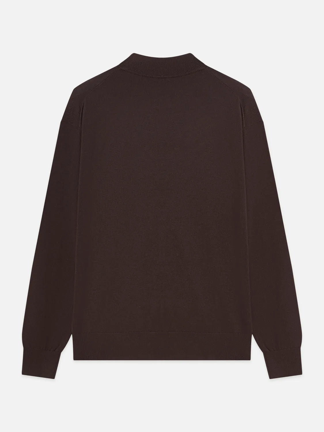 Essentials Dropped Shoulder Mock Neck Pullover