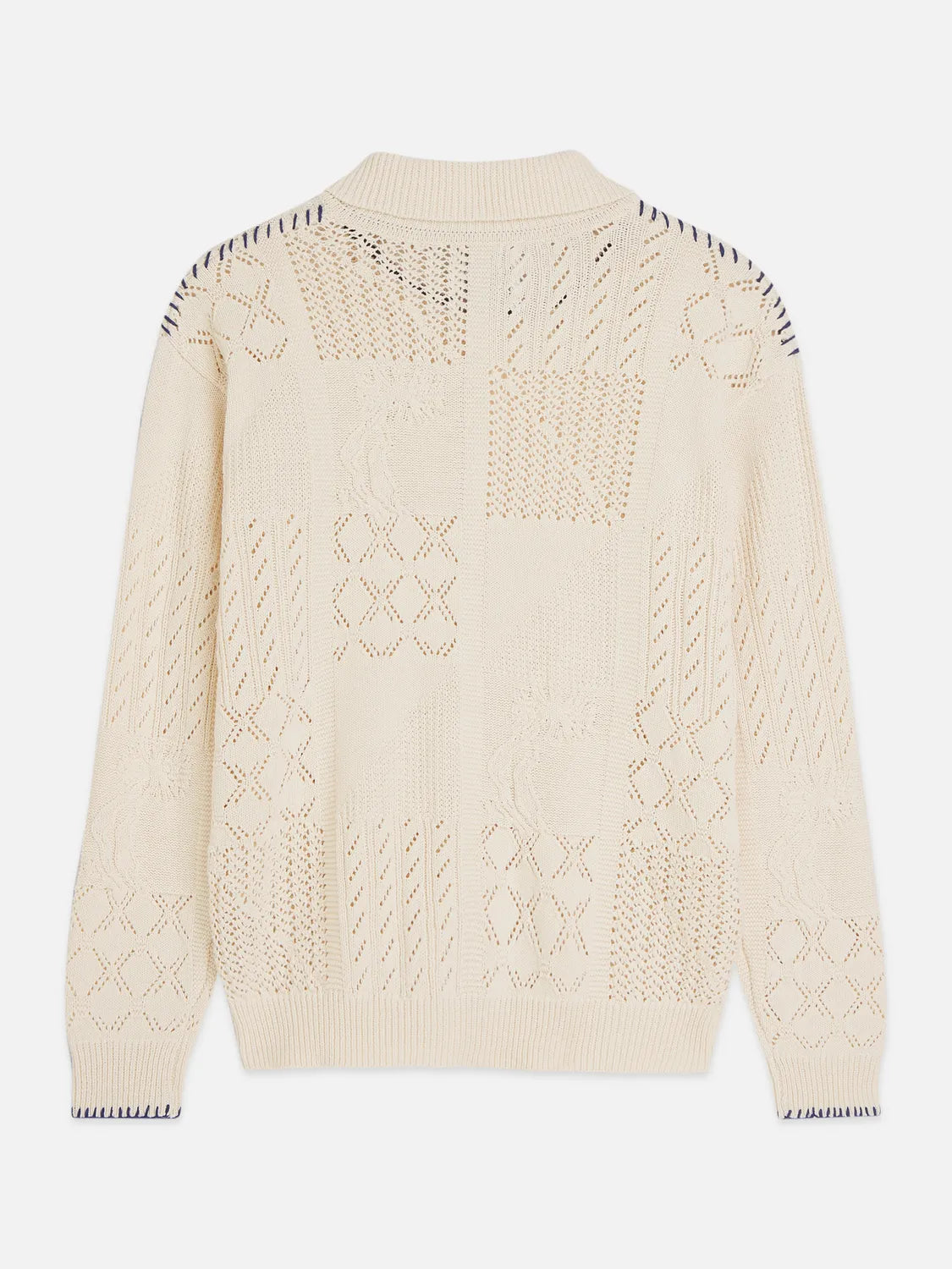 Multi Stitch Knitted Cardigan