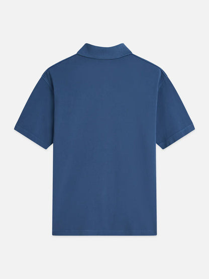 Pique Garment Dyed Relaxed-Fit Polo