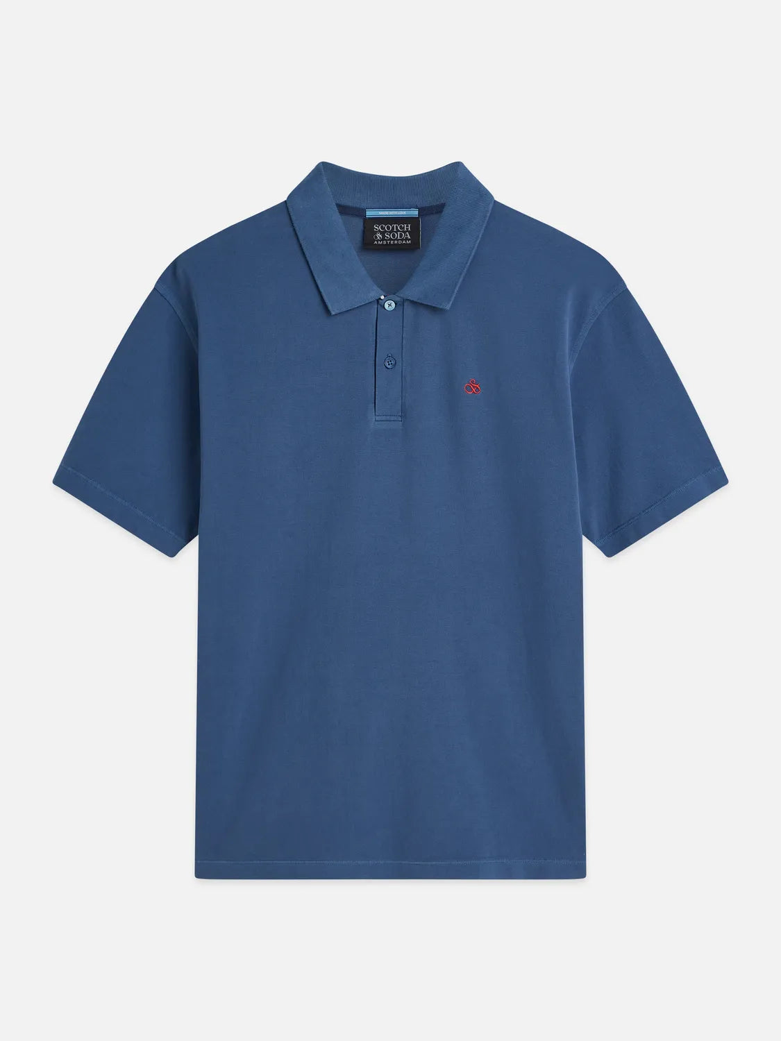 Pique Garment Dyed Relaxed-Fit Polo