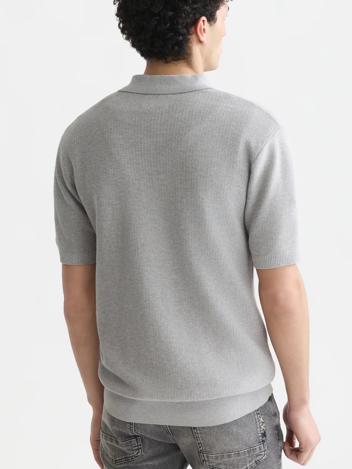 Seasonal Core Structured Knitted Regular-Fit Polo