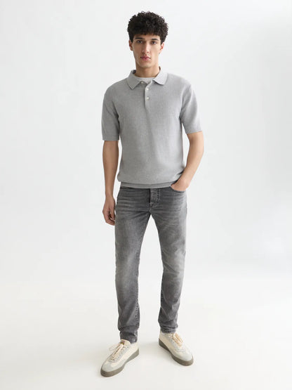 Seasonal Core Structured Knitted Regular-Fit Polo