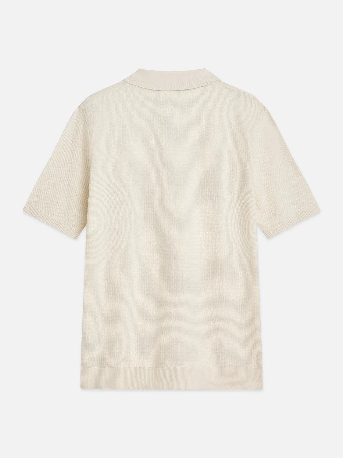 Essentials Structured Knitted Regular-Fit Polo