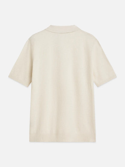 Essentials Structured Knitted Regular-Fit Polo
