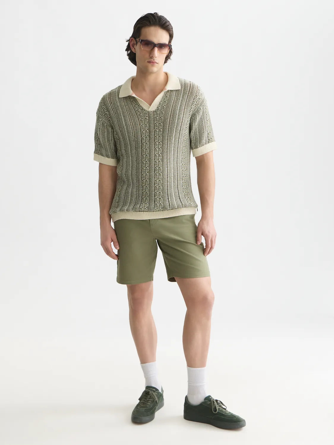 Multi Stitch Extra Dropped Shoulder Polo
