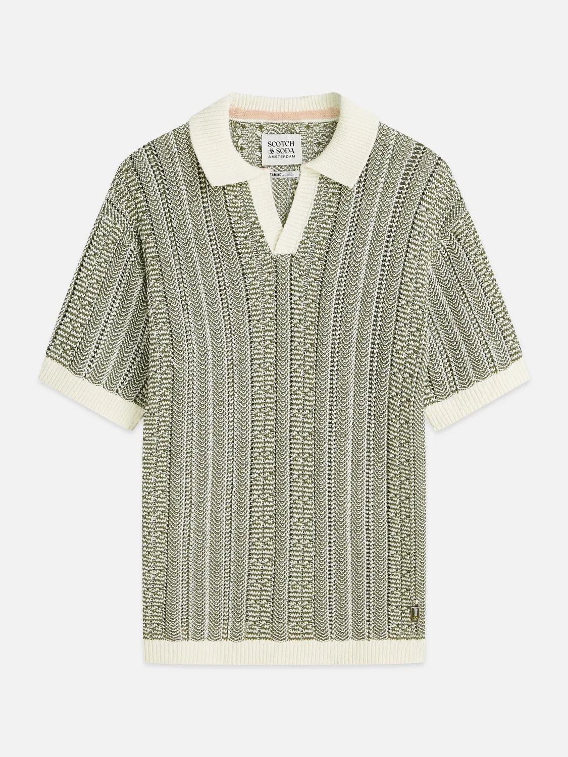Multi Stitch Extra Dropped Shoulder Polo