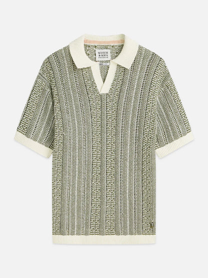 Multi Stitch Extra Dropped Shoulder Polo