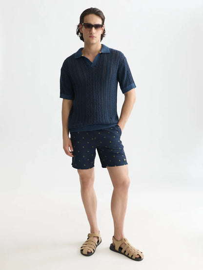 Multi Stitch Extra Dropped Shoulder Polo