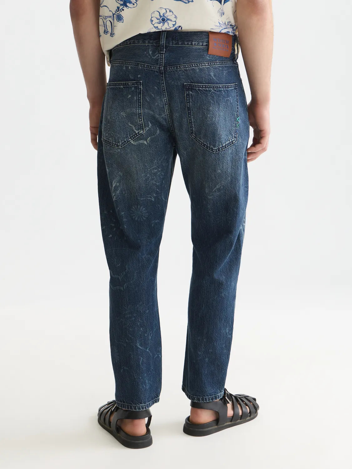 Scotch & Soda x Royal Delft The Dean Loose Tapered Jeans
