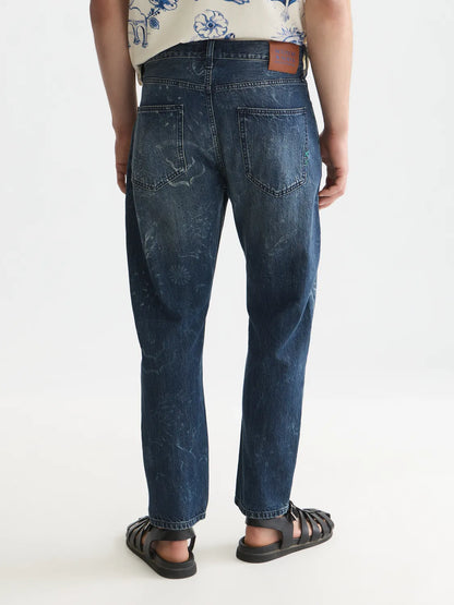 Scotch & Soda x Royal Delft The Dean Loose Tapered Jeans