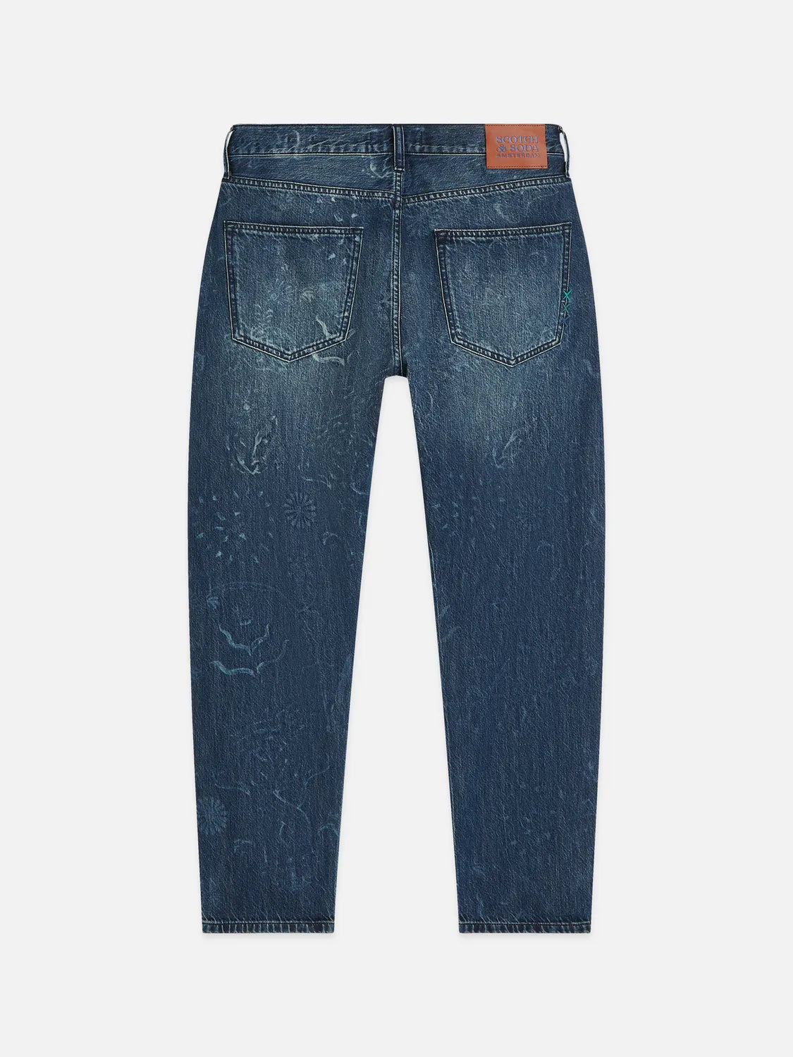 Scotch & Soda x Royal Delft The Dean Loose Tapered Jeans