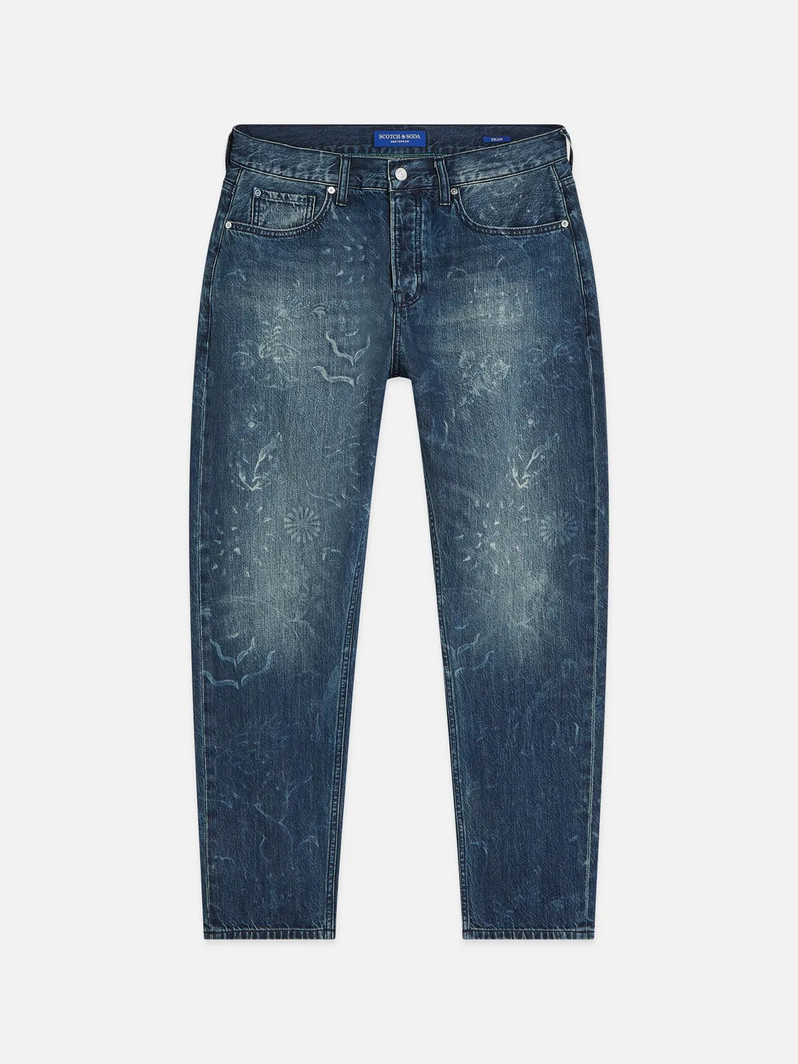 Scotch & Soda x Royal Delft The Dean Loose Tapered Jeans
