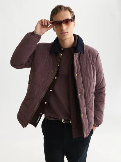 Quilted Geo Jacket