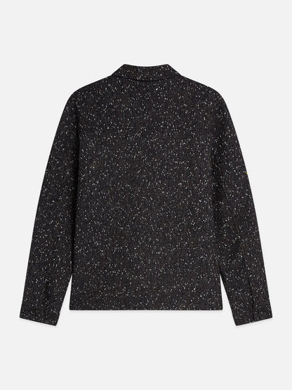 Tailored Wool-Blend Tweed Jacket