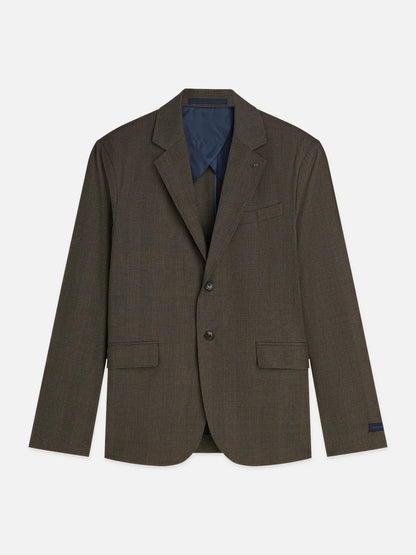 Tate Unconstructed Yarn-Dyed Regular-Fit Blazer