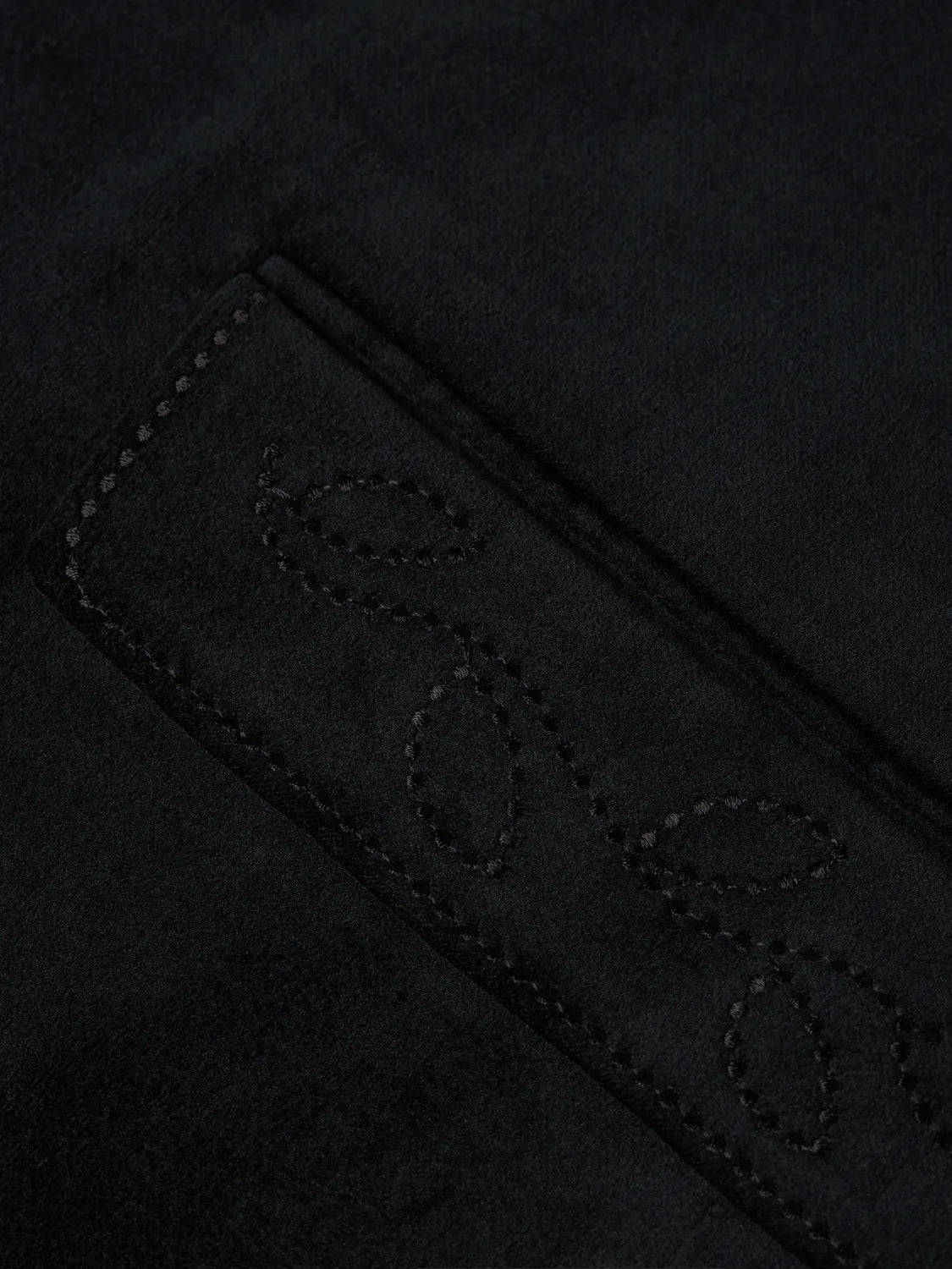 Pierce Embroidered Velvet Peak Lapel Blazer