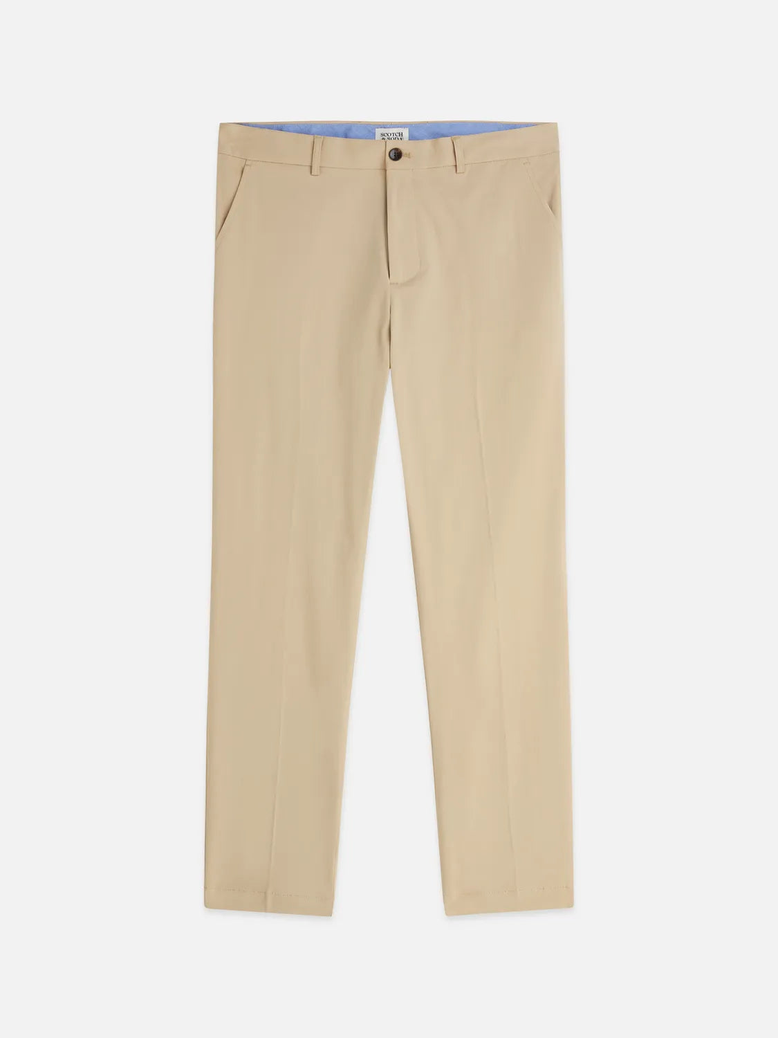 Stuart Crinkled Cotton-Blend Chino
