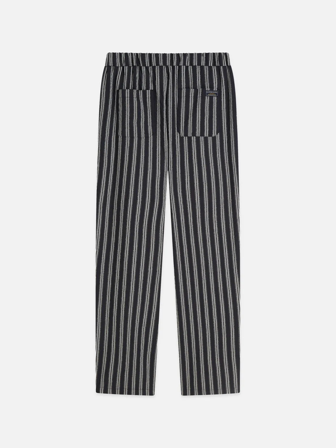 Oliver Striped Pleated Jogger