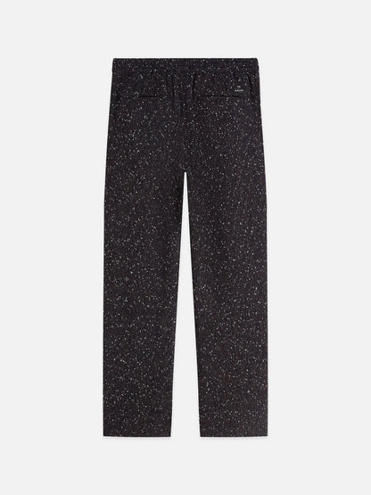 Oliver Wool-Blend Tweed Pleated Pants