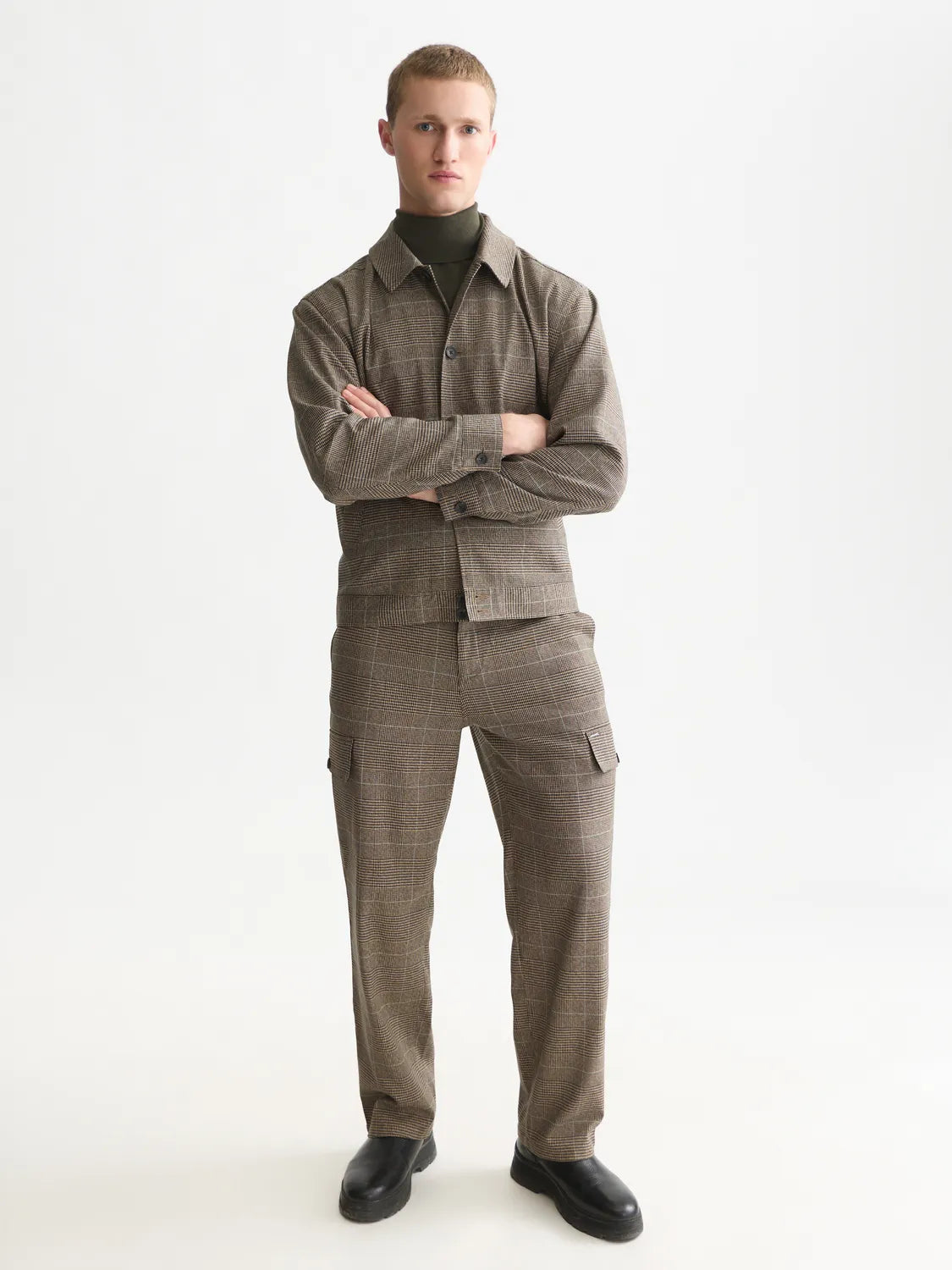 Otis Checked Cargo Pant