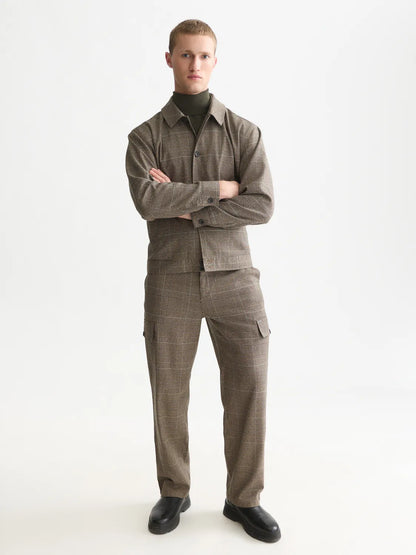 Otis Checked Cargo Pant