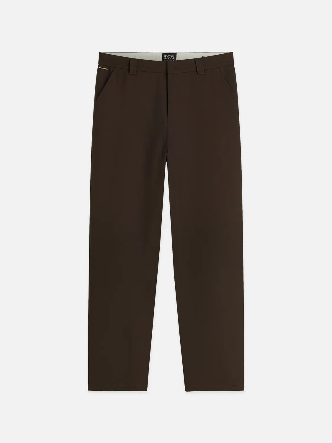 Harper Embroidered Wool-Blend Worker Pant