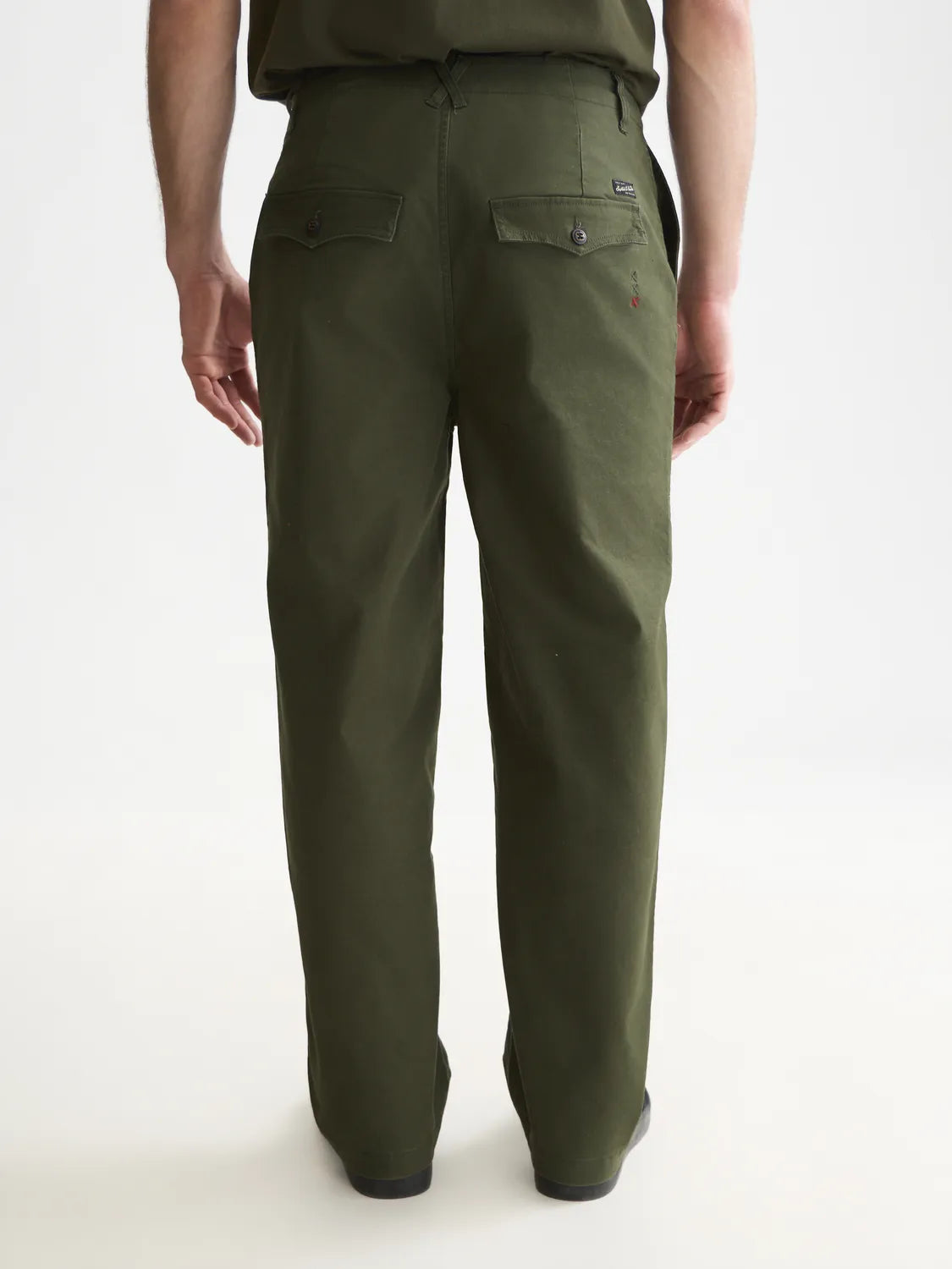 Pitch Peached Cotton-Blend Chino