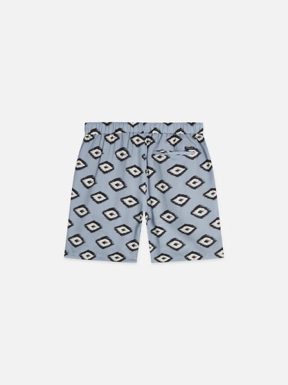 Fave Printed Tencel Relaxed-Fit Bermuda Shorts