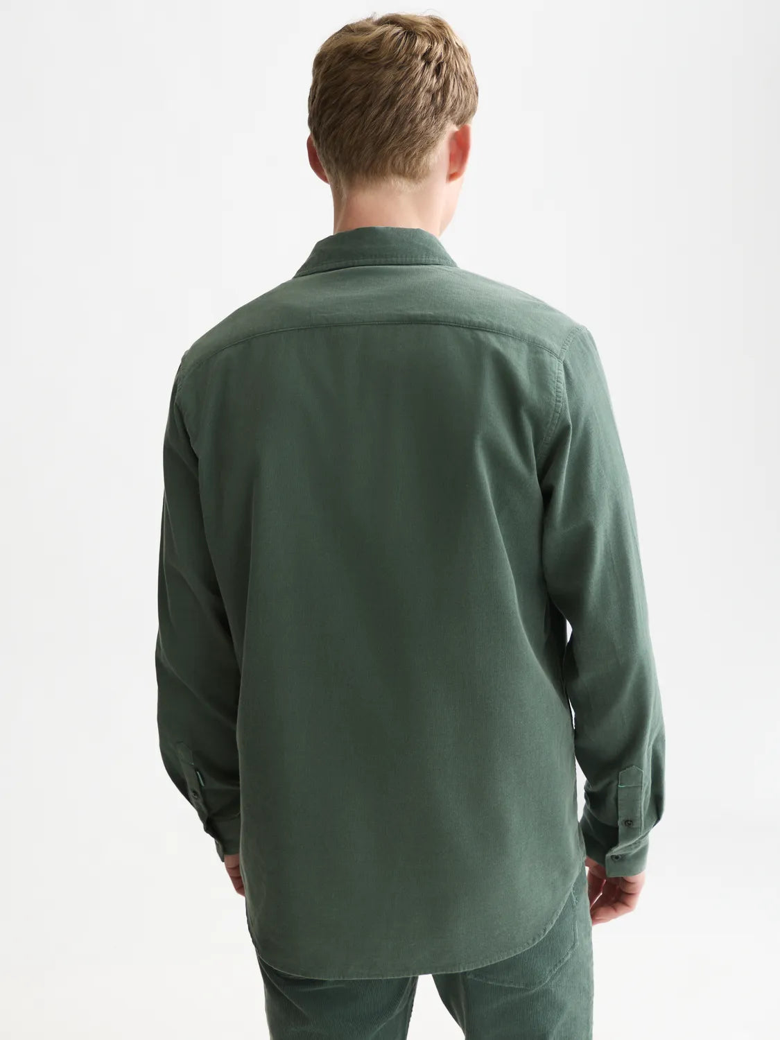 Fine Corduroy Regular-Fit Shirt