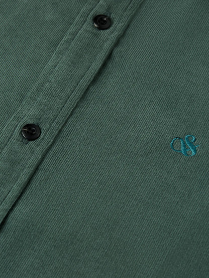 Fine Corduroy Regular-Fit Shirt