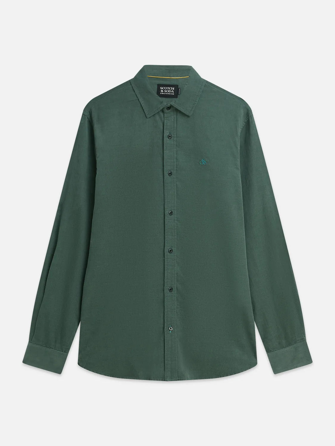Fine Corduroy Regular-Fit Shirt