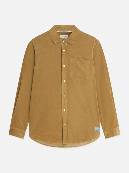 Corduroy Regular-Fit Shirt
