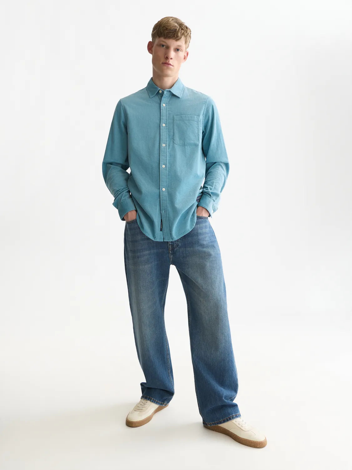 Corduroy Regular-Fit Shirt