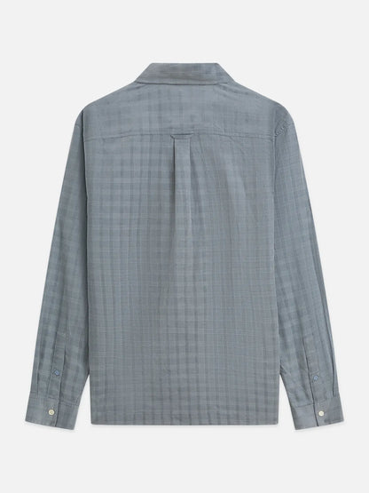 Corduroy Checked Relaxed-Fit Shirt