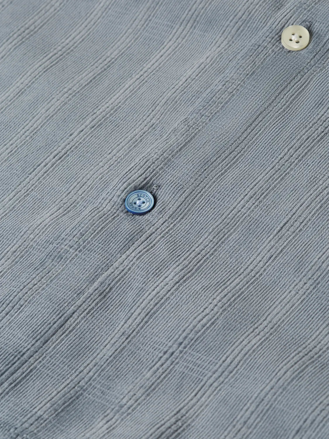 Corduroy Checked Relaxed-Fit Shirt