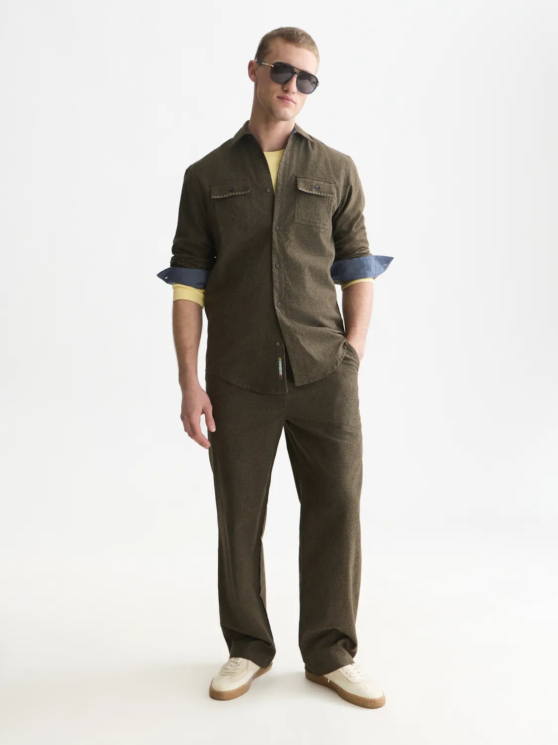 Mélange Regular-Fit Shirt